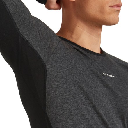 Icebreaker Merino 200 Oasis Long-Sleeve Crewe Base Layer Top - Men's 5