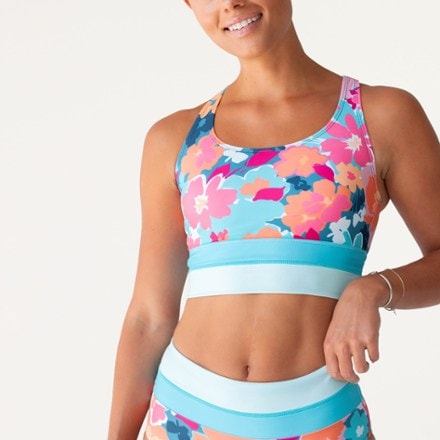 Nani Swimwear Cut Back Crop Swimsuit Top - Women's 1