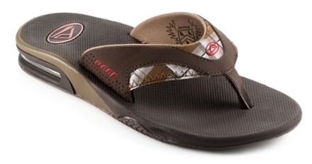 reef fanning prints mens sandals