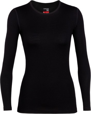 Icebreaker 260 Tech Long-Sleeve Crewe Base Layer Top - Women