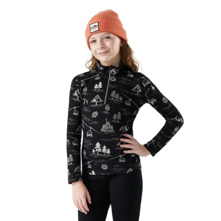 Smartwool Classic Thermal Merino Base Layer Quarter-Zip - Kids' 1