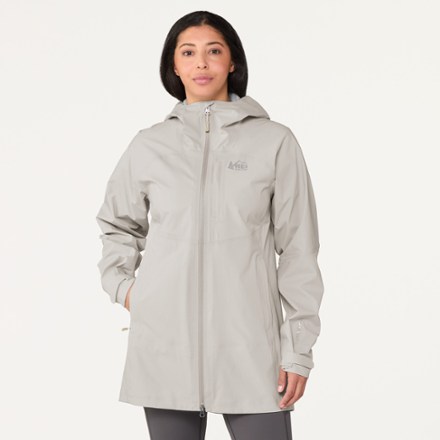 REI Co-op XeroCloud 3L Long Rain Jacket - Women's 1