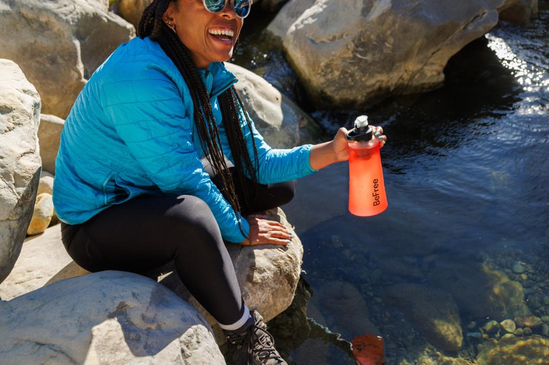 Location Image for BeFree AC 1.0 L Water Filter Bottle - Double-Layer