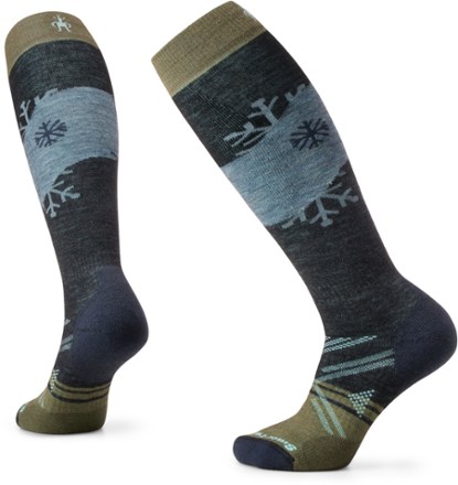 Smartwool Ski Full Cushion Snowpocalypse Over The Calf Socks - Women's 0