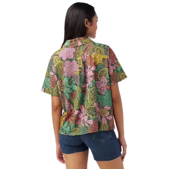 On Body Image of color Fern Green Aloha Forest