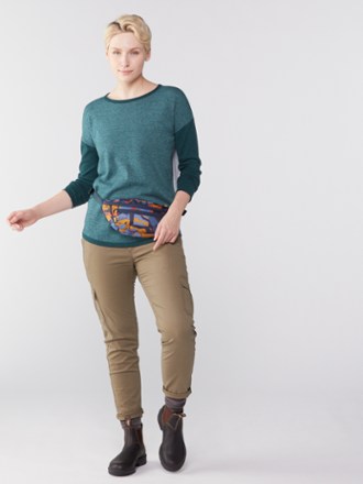 Smartwool Shadow Pine Colorblock Sweater - Women's 3