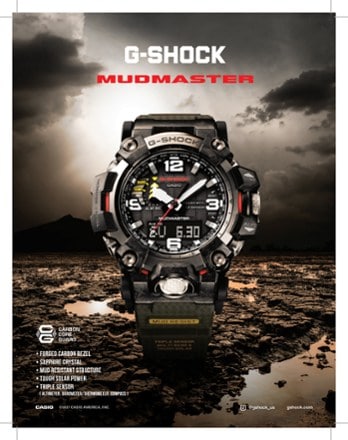 Casio G-Shock Carbon Mudmaster GWG2000 Watch 6