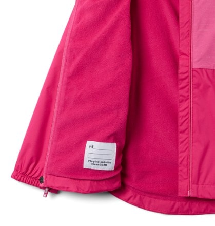 Columbia Rainy Trails III Fleece-Lined Jacket - Girls' 2