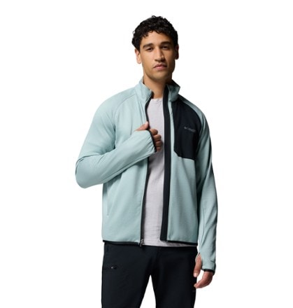 Columbia Triple Canyon Grid Fleece II Full-Zip Jacket - Men's 9