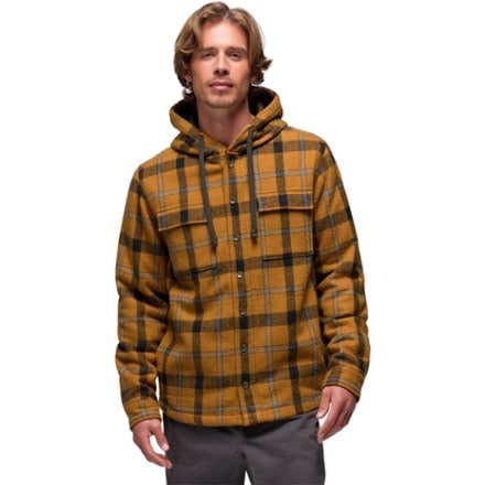 prAna Asgard Hooded Flannel Shirt Jacket - Men's 1