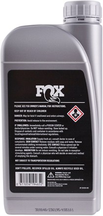 Fox 4 wt. Suspension Fluid - 1 Liter 1