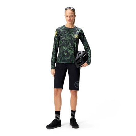 Endura Floral LTD Printed Long-Sleeve Bike Jersey - Women's 3
