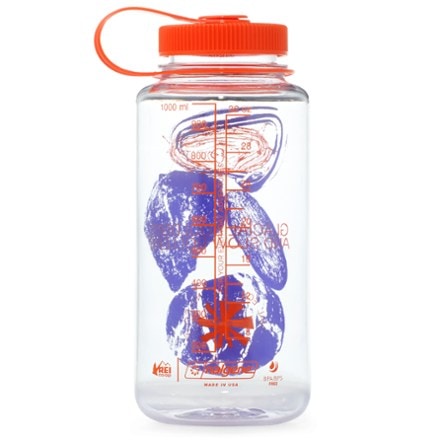 REI Co-op Nalgene Sustain Graphic Wide-Mouth Water Bottle - 32 fl. oz. 1