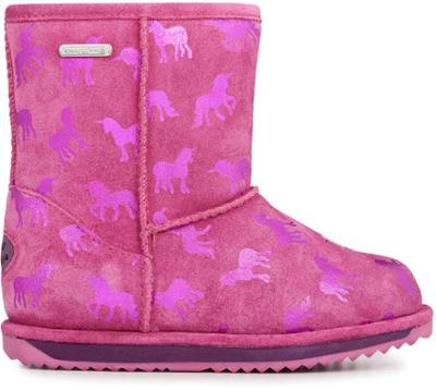 EMU Australia Rainbow Unicorn Brumby Boots Pink 1 Kids