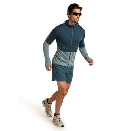 Icebreaker Merino Blend 200 Realfleece Descender Long-Sleeve Half-Zip - Men's 10