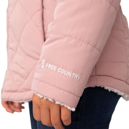 Free Country Stratus Lite Reversible Insulated Jacket - Girls' 6