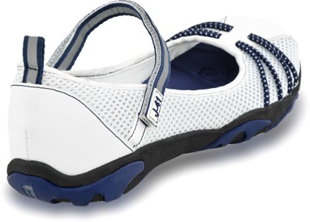 Back view (White/Navy)