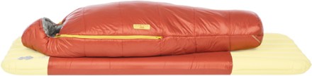 Big Agnes Little Red 20 Sleeping Bag - Kids' Sleeping Pad not included.