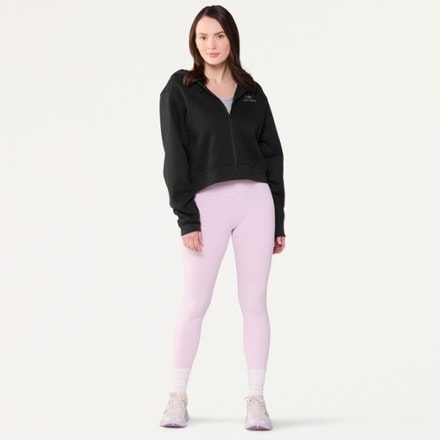 Arc'teryx Emblem Fleece Full-Zip Crop Hoody - Women's 5