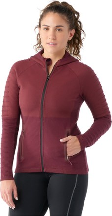 Smartwool Intraknit Merino Fleece Full-Zip Hoodie - Women\'s | REI Co-op