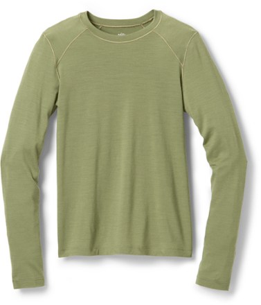 Merino Midweight Base Layer Crew Top - Kids'