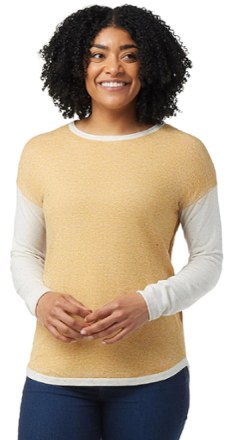 Smartwool Shadow Pine Colorblock Sweater - Women's 1