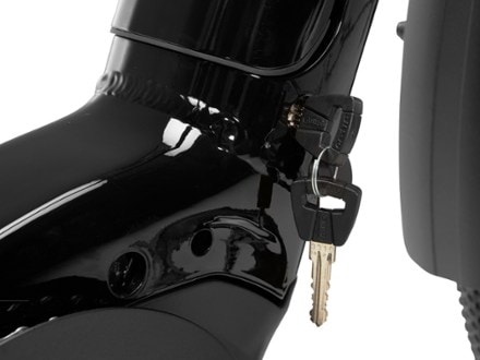 Cannondale Tesoro Neo X 3 Electric Bike Locking battery compartment (Black)