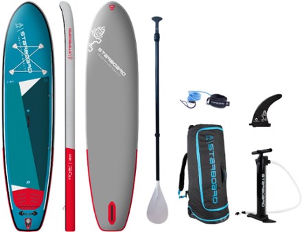 Starboard iGO Zen Roll SC Inflatable Stand Up Paddle Board with Paddle - 11'2" 0