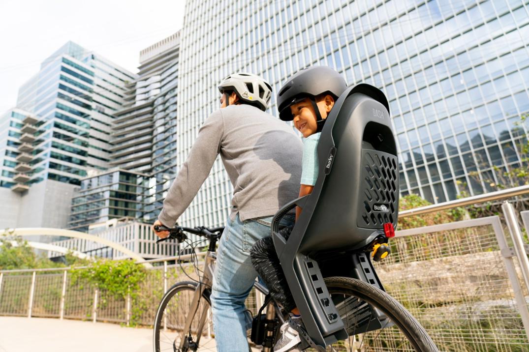 Burley Dash Rei Burley Dash RM MIK HD Child Bike Seat Black