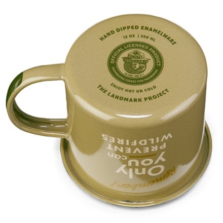 The Landmark Project Smokey Bear Enamelware Mug 3