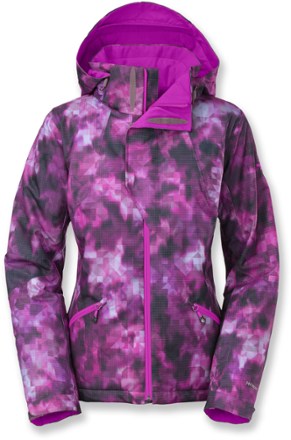 north face floral jacket