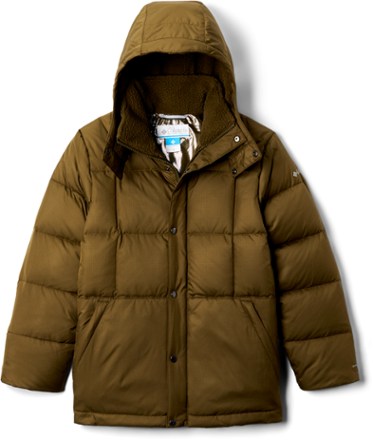 columbia puffer hooded jacket