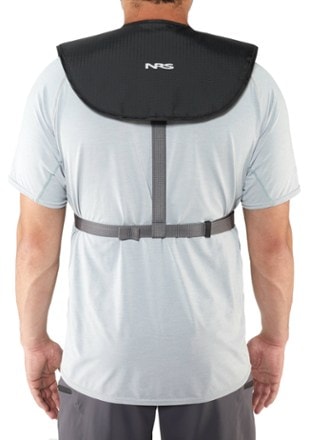 NRS Otto Matik Inflatable PFD Back view (Black)