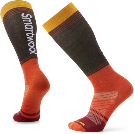 Smartwool Ski Zero Cushion Logo Over The Calf Socks - Men's 0