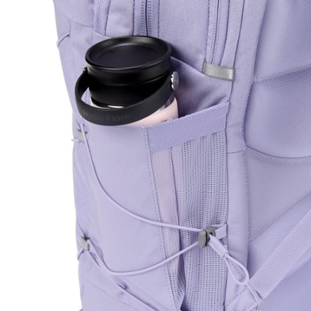 The North Face Borealis Pack - Women's Water bottle pocket (Water bottle sold separately)
