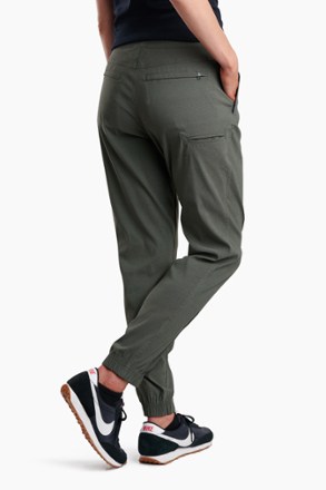 Haven Jogger Pants Women s Black Olive XL