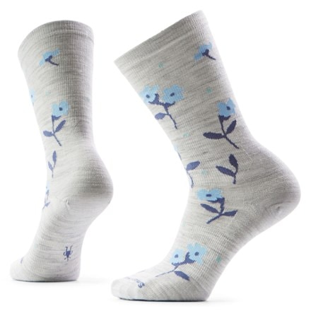 Smartwool Everyday Garden Gala Crew Socks - Women's 0