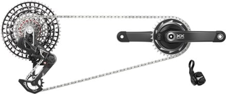 SRAM XX SL T-Type Eagle Transmission Power Meter AXS Groupset - 175 mm crankset 0