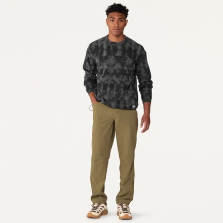 Mountain Hardwear Summit Grid Big Grid Pullover Crew - Men's 3