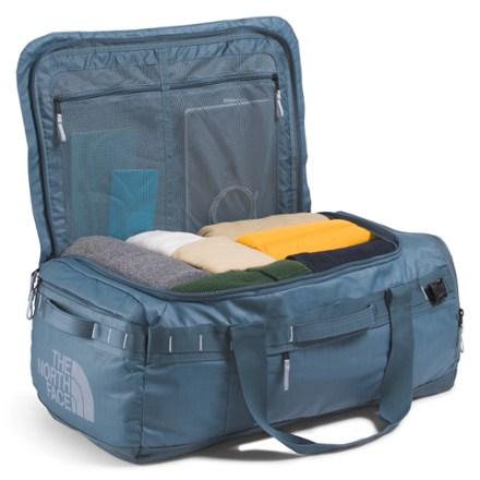 north face backpack suitcase The NF0A81DN Base Camp Voyager Travel Pack and secure zippered pockets enhance organizational options The North Face Base Camp