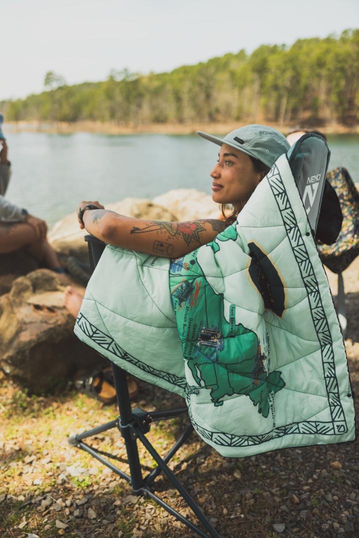 Location Image for Puffer Blanket