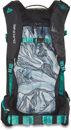 Dakine Mochila de esquí y snowboard Poacher 32L para hombre, Azul profundo,  Cazador furtivo 32L