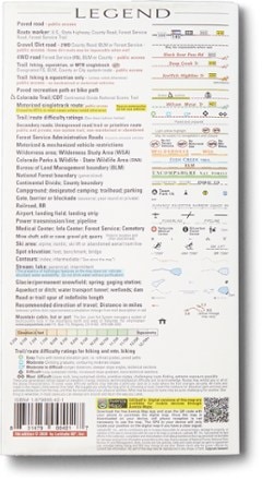 Latitude 40 Maps Telluride Silverton Ouray Map - 7th Edition 1