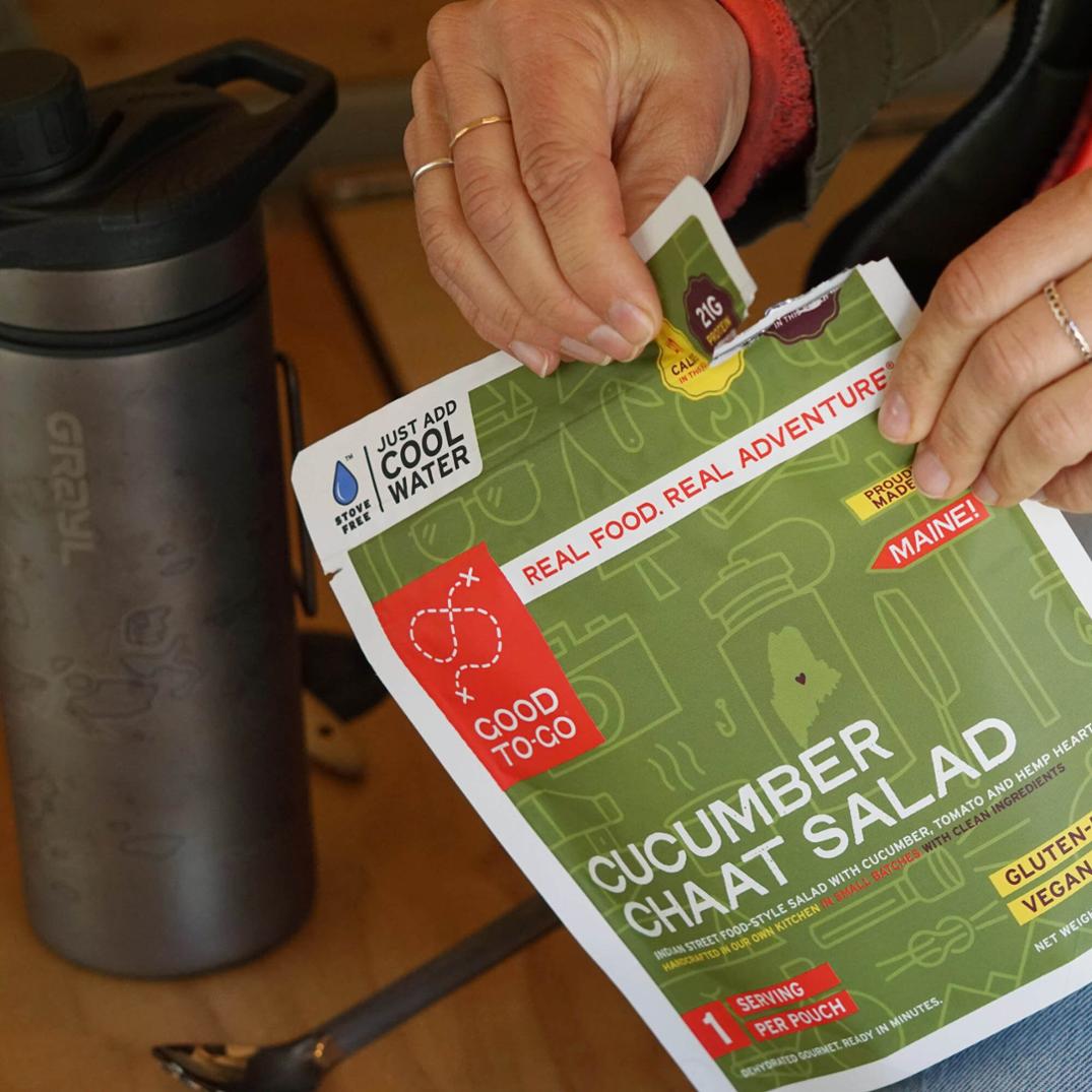 Location Image for Stove-Free Cucumber Chaat Salad - 1 Serving