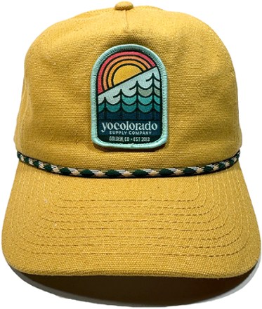 YoColorado Golden Hour Canvas Ball Cap 1