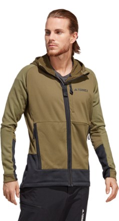 adidas Terrex Tech Fleece Hooded Jacket - Men's 4