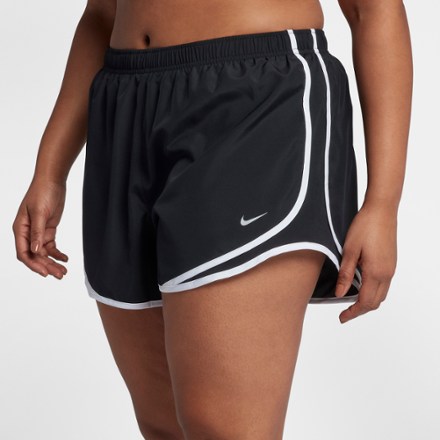 nike women's dry tempo plus size shorts