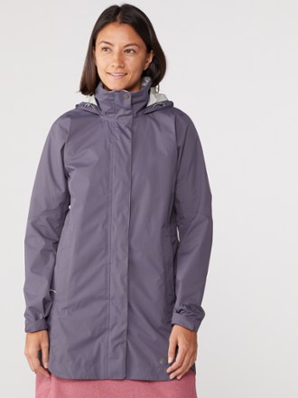 REI GoreTex BERRY Water Wind latest Coat Hood Jacket Rain Resist Vinta