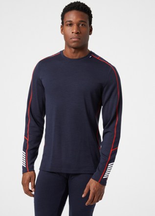 Helly Hansen Lifa Merino Lightweight Crew Base Layer Top - Men's 1