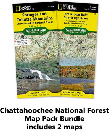 National Geographic Chattahoochee Topographic Map Pack 1